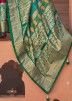 Magenta Woven Border Classic Style Silk Saree