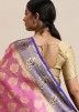 Pink Kanjivaram Silk Woven Saree