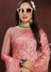 Pink Zari Woven Art Silk Saree