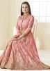 Dia Mirza Pink Ankle Length Suit