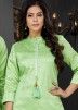 Readymade Green Embroidered Couple Wear Set