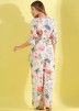 Readymade Off White Floral Print Co-Ord Set
