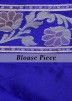 Royal Blue Saree in Pure Banarasi Silk