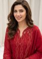 Red Chanderi Stone Work Pant Suit