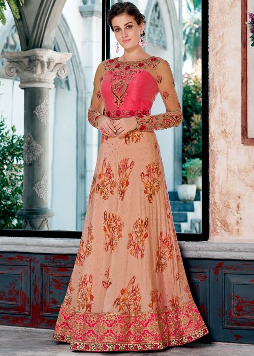 Indo Western Gown: Buy Stylish Long Indian Gowns Online USA