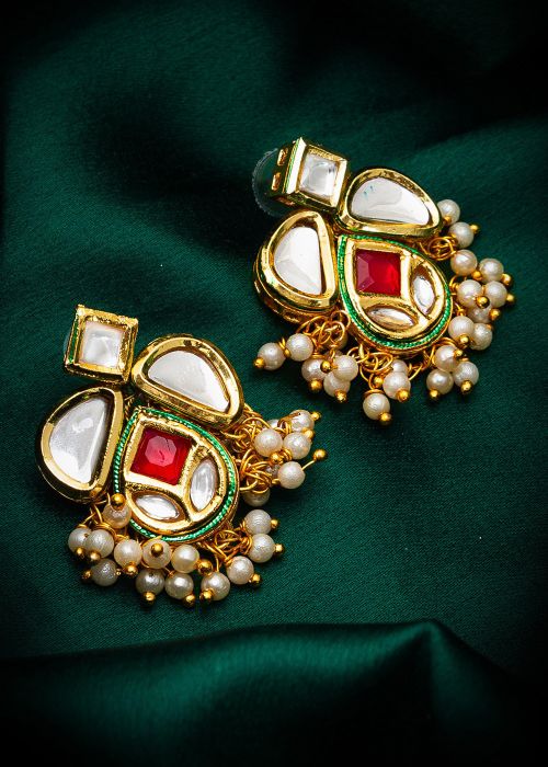 Multicolor Stone Work Studs