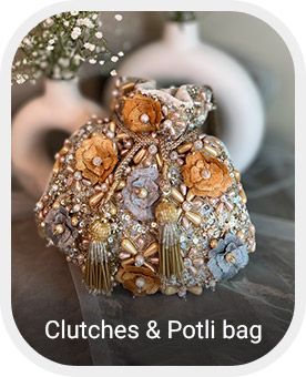 shop clutches and potli bag